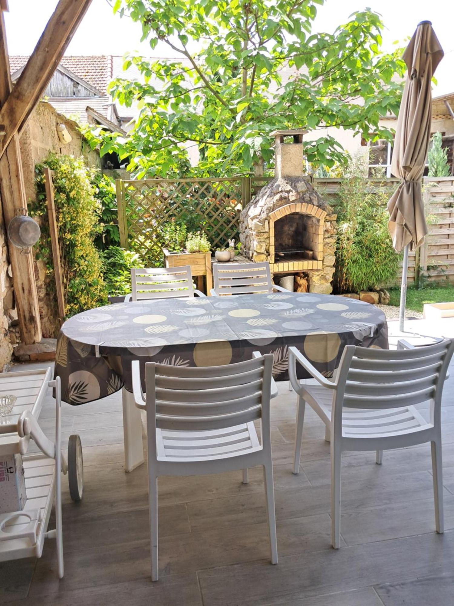 Maison Longere Les Camelias Vinneuf Buitenkant foto